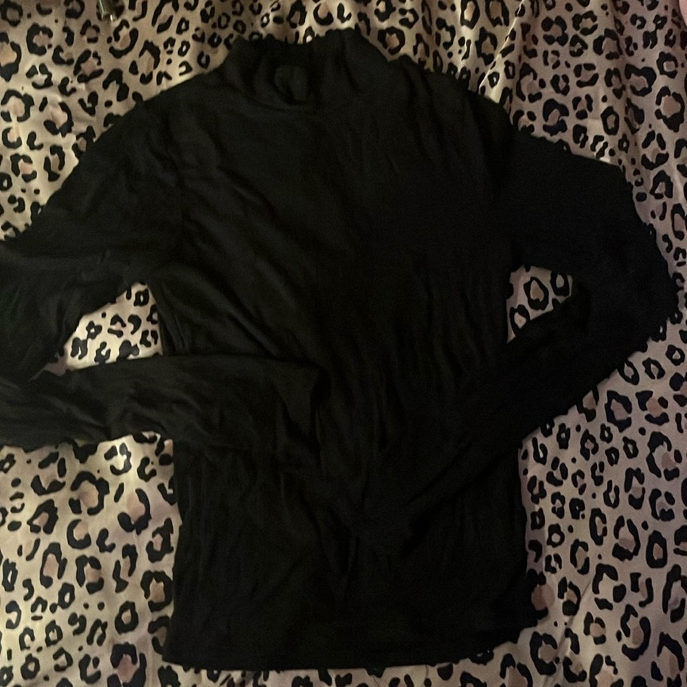 Black Antistar long sleeve turtleneck